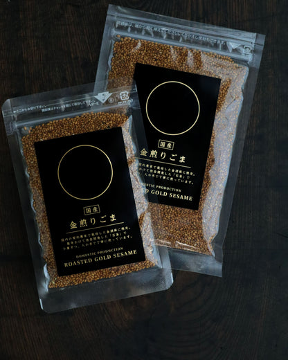 国産 金煎りごま 30g