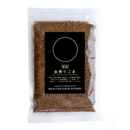 国産 金煎りごま 60g