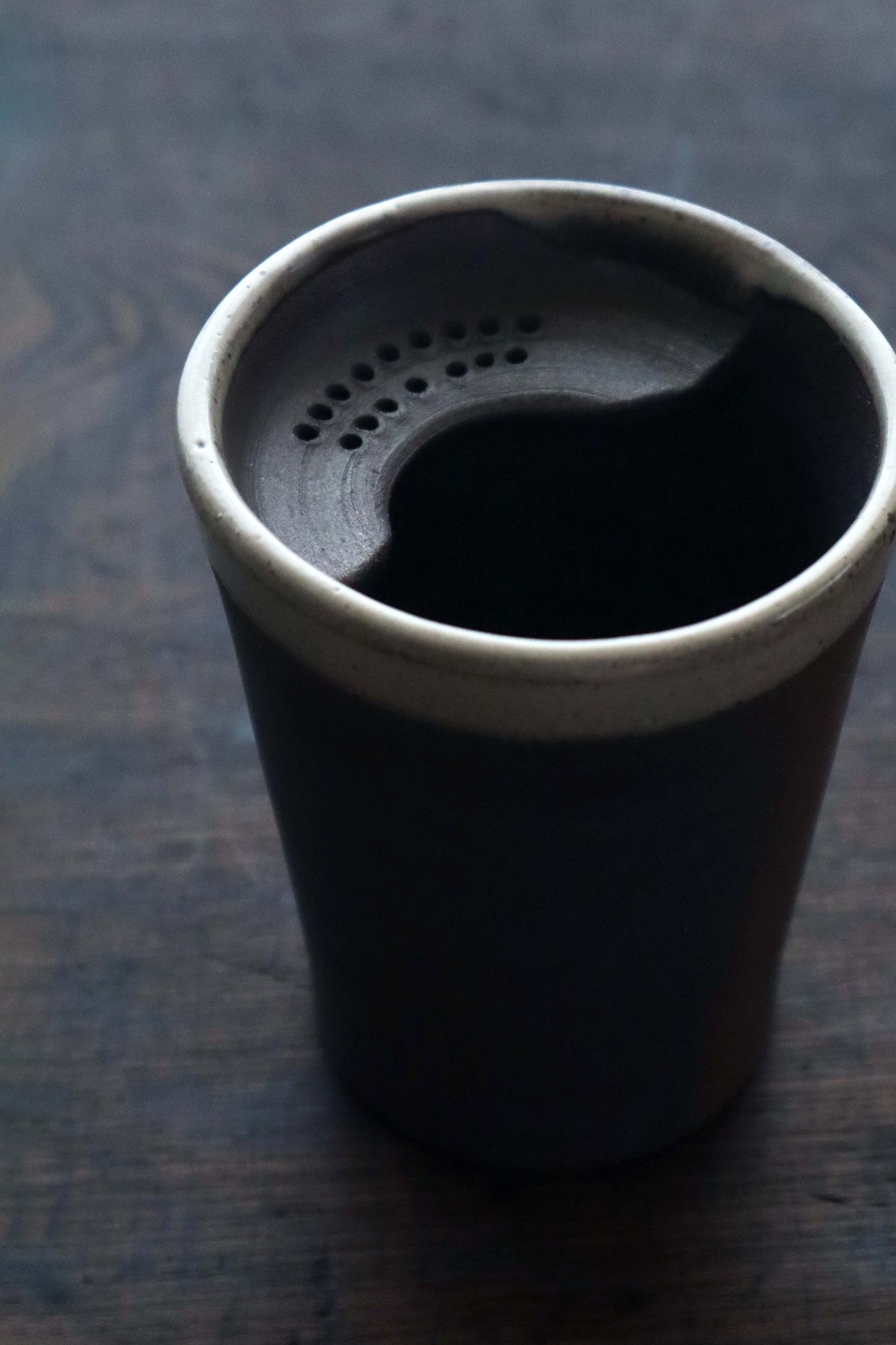 金ごま茶用 湯呑【丹波焼 清水辰弥】