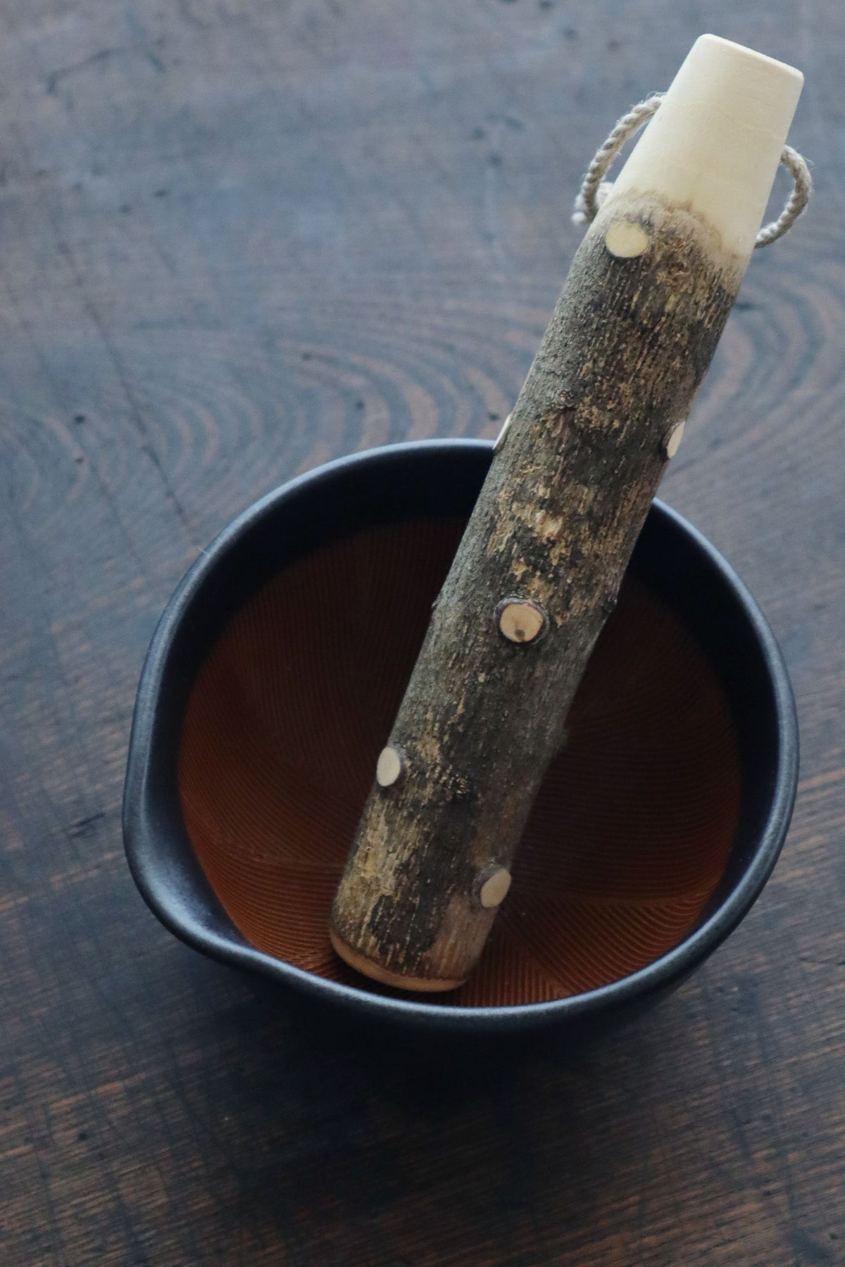 もとしげ すり鉢(黒)
